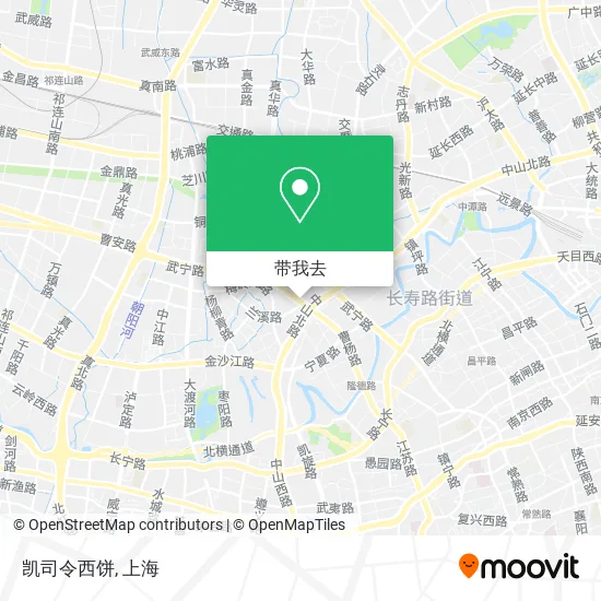 凯司令西饼地图