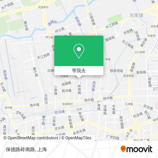 保德路岭南路地图