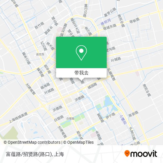 富蕴路/招贤路(路口)地图