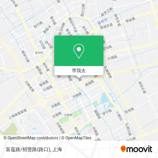 富蕴路/招贤路(路口)地图
