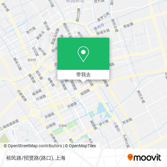 裕民路/招贤路(路口)地图