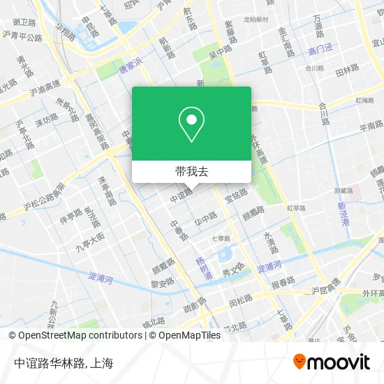 中谊路华林路地图