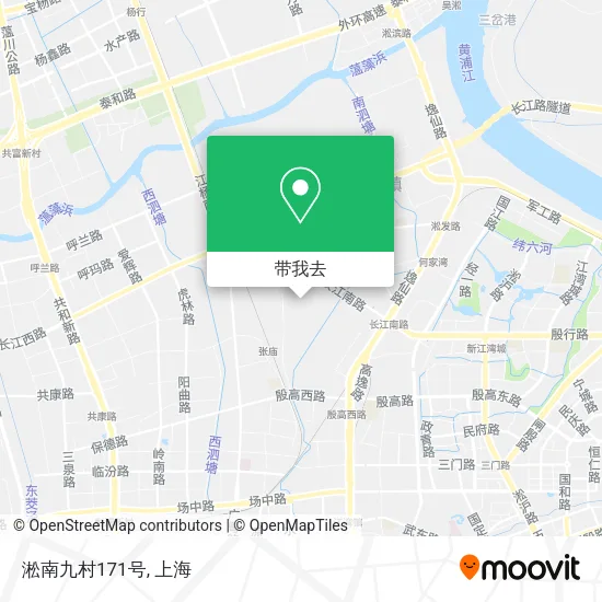 淞南九村171号地图