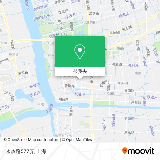 永杰路577弄地图