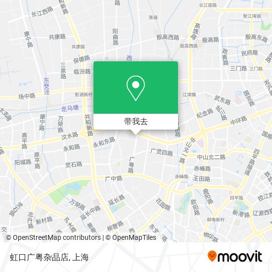 虹口广粤杂品店地图