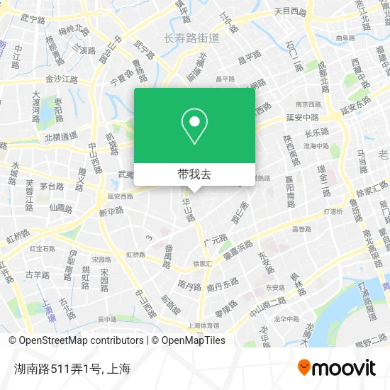 湖南路511弄1号地图