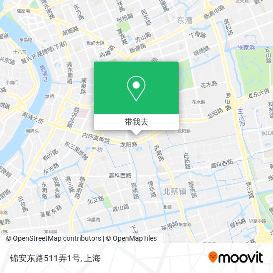 锦安东路511弄1号地图