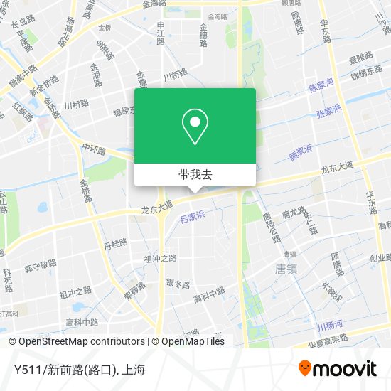 Y511/新前路(路口)地图