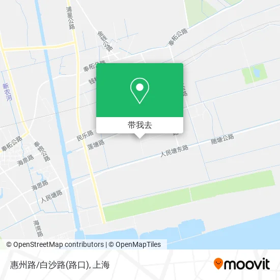 惠州路/白沙路(路口)地图