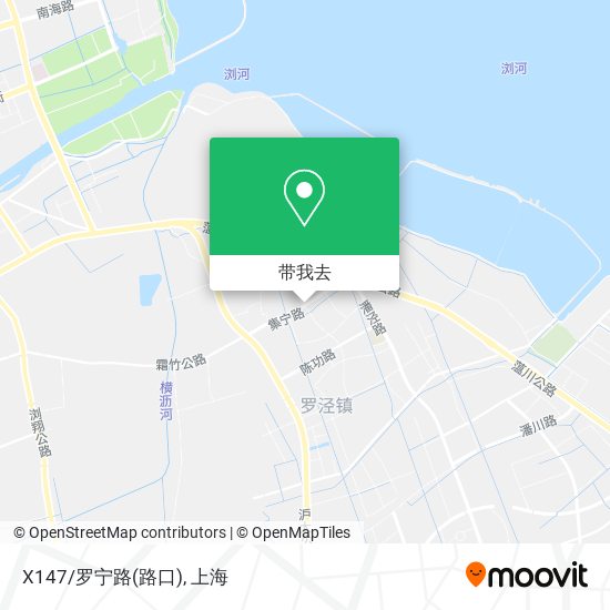 X147/罗宁路(路口)地图
