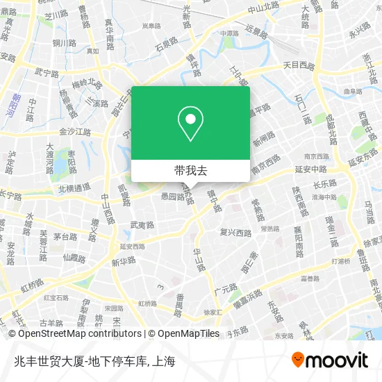 兆丰世贸大厦-地下停车库地图
