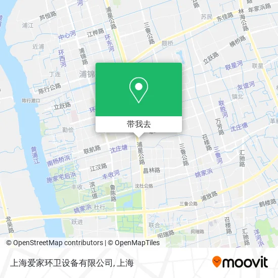 上海爱家环卫设备有限公司地图