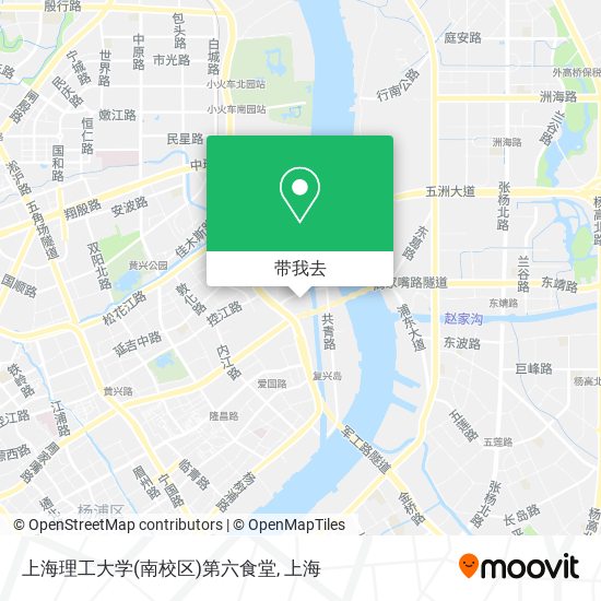 上海理工大学(南校区)第六食堂地图