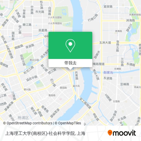 上海理工大学(南校区)-社会科学学院地图