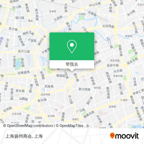 上海扬州商会地图