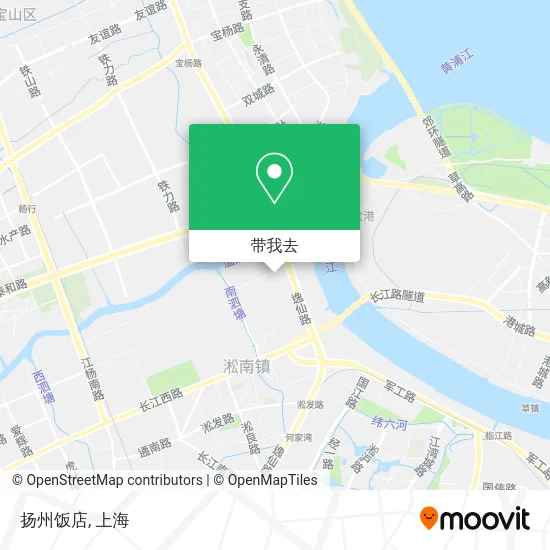 扬州饭店地图