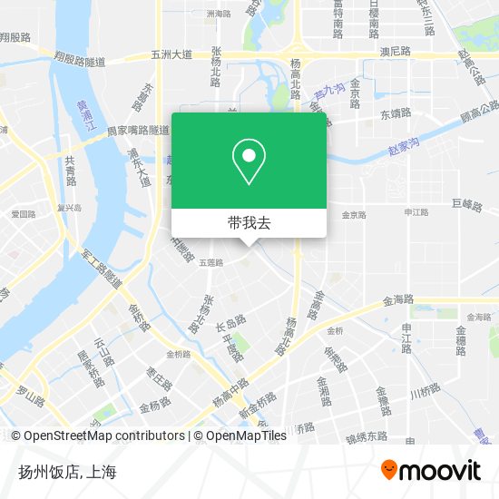 扬州饭店地图