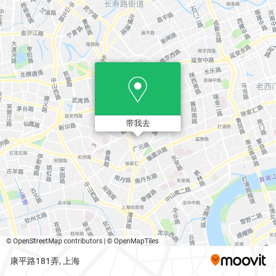 康平路181弄地图