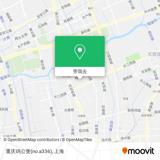 重庆鸡公煲(no.a336)地图