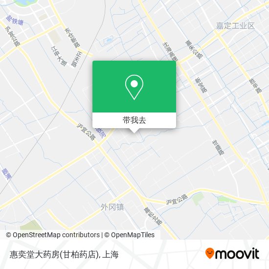 惠奕堂大药房(甘柏药店)地图