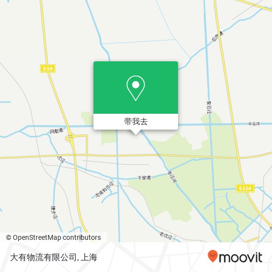 大有物流有限公司地图