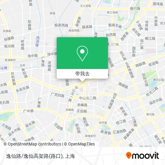 逸仙路/逸仙高架路(路口)地图