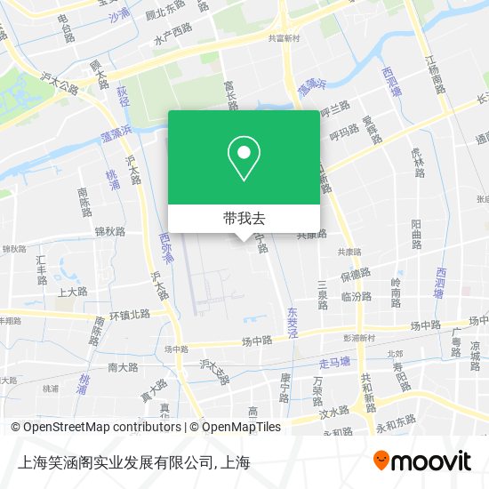 上海笑涵阁实业发展有限公司地图