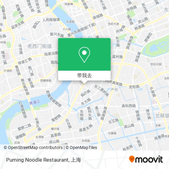 Puming Noodle Restaurant地图