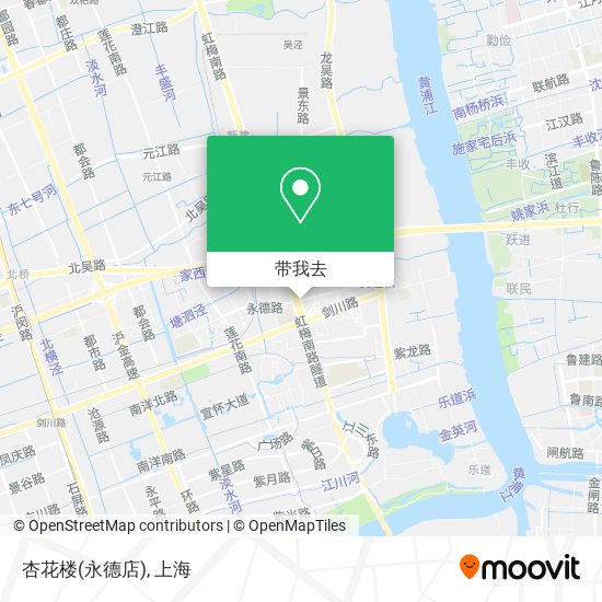 杏花楼(永德店)地图