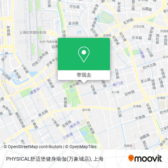 PHYSICAL舒适堡健身瑜伽(万象城店)地图