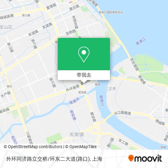 外环同济路立交桥/环东二大道(路口)地图