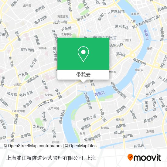上海浦江桥隧道运营管理有限公司地图