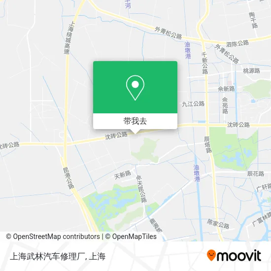 上海武林汽车修理厂地图
