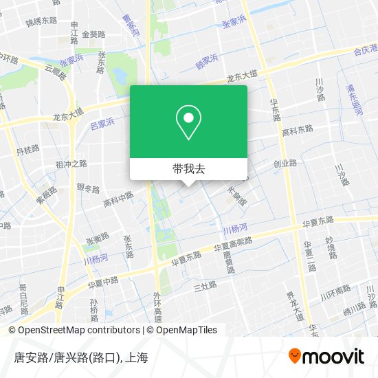 唐安路/唐兴路(路口)地图