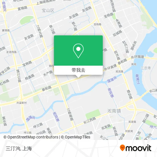 三汀沟地图