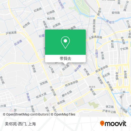 美邻苑-西门地图