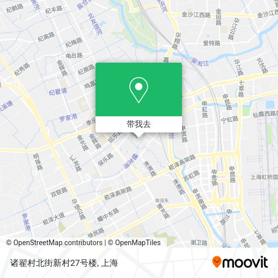 诸翟村北街新村27号楼地图