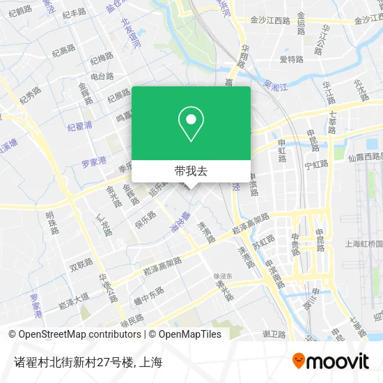 诸翟村北街新村27号楼地图