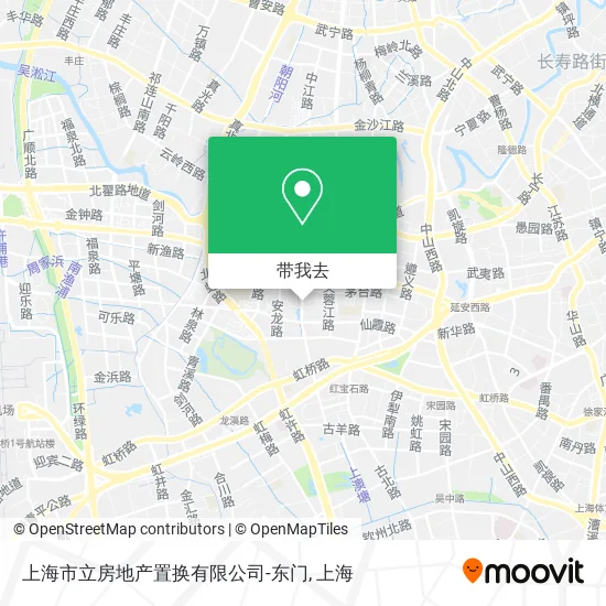 上海市立房地产置换有限公司-东门地图