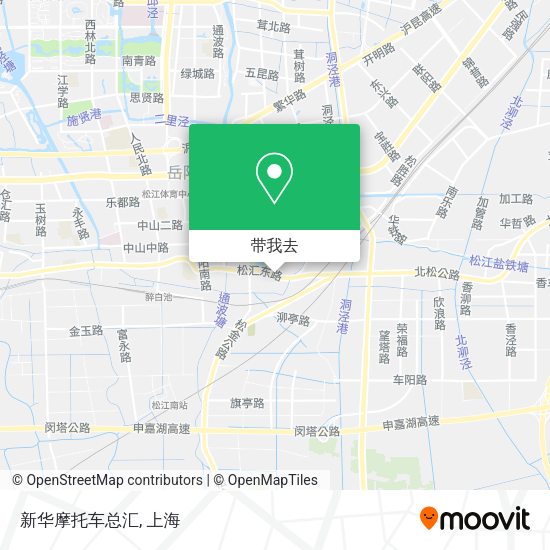 新华摩托车总汇地图