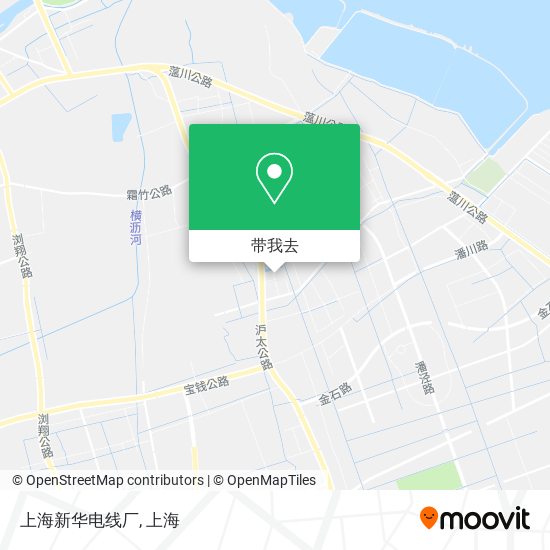 上海新华电线厂地图