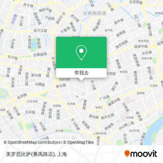 美罗思比萨(番禹路店)地图