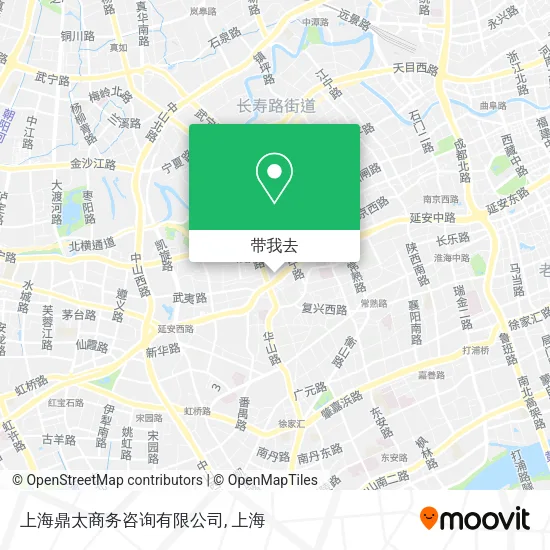 上海鼎太商务咨询有限公司地图