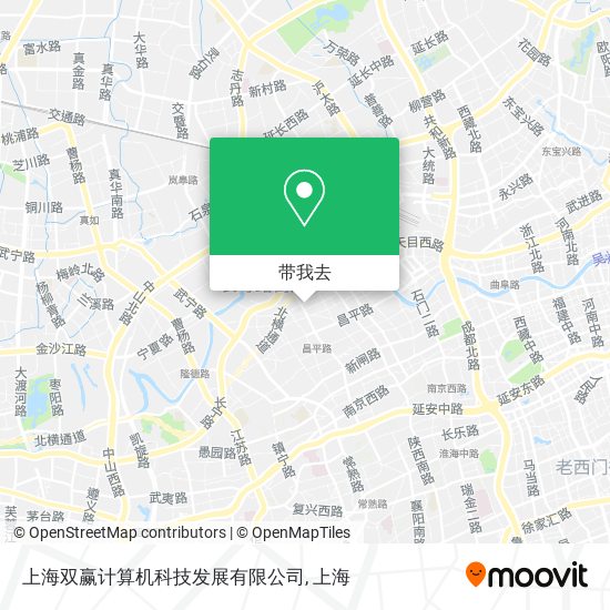 上海双赢计算机科技发展有限公司地图