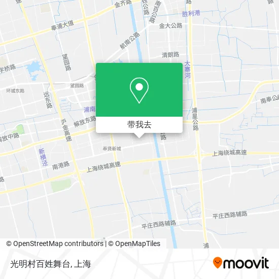 光明村百姓舞台地图