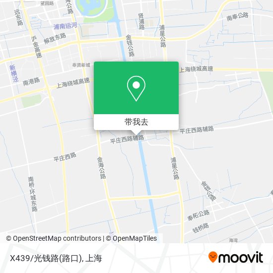 X439/光钱路(路口)地图