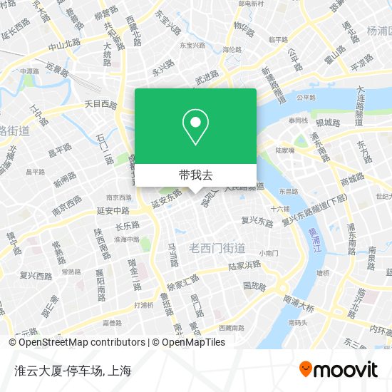 淮云大厦-停车场地图