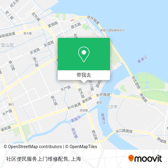社区便民服务上门维修配售地图