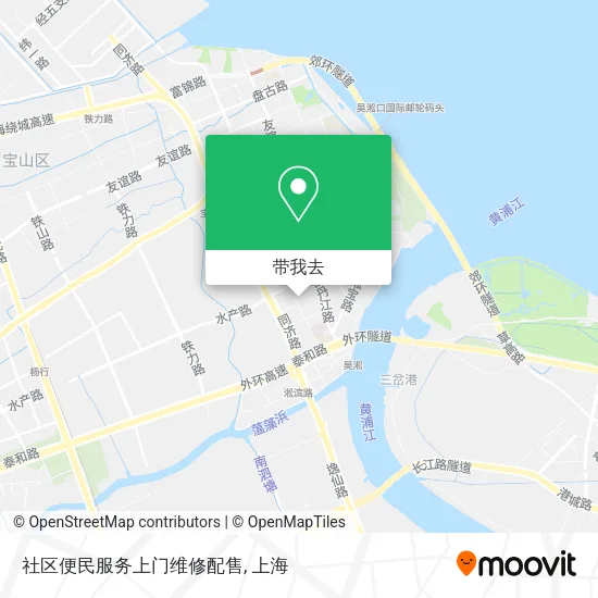 社区便民服务上门维修配售地图