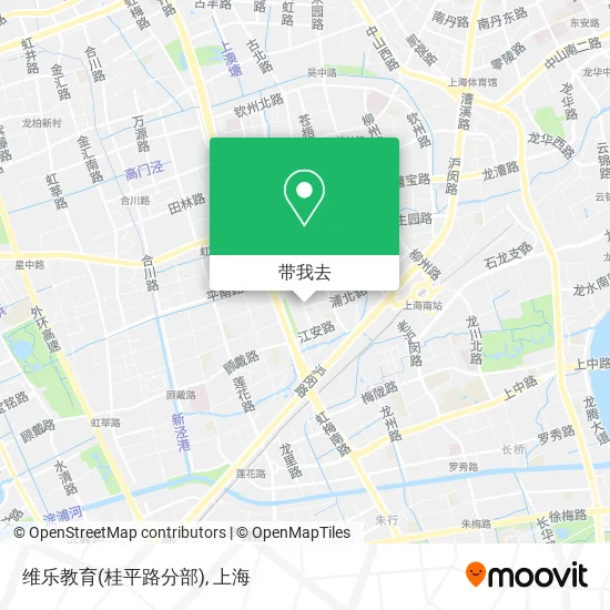 维乐教育(桂平路分部)地图